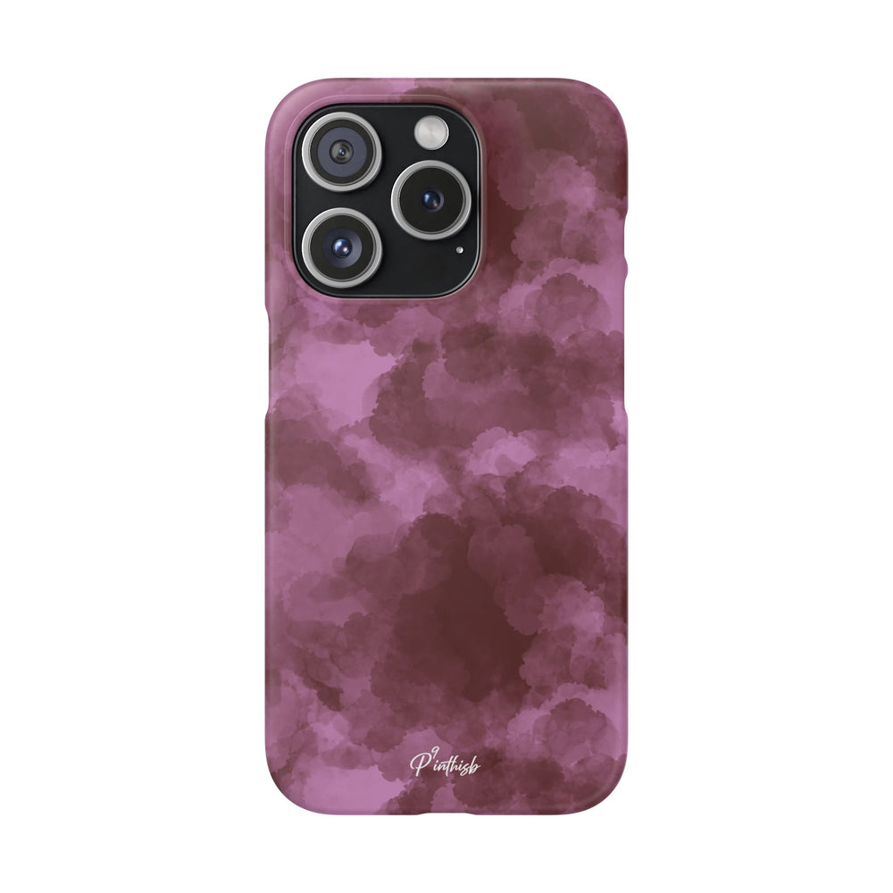 Purple Rain Snap Phone Case