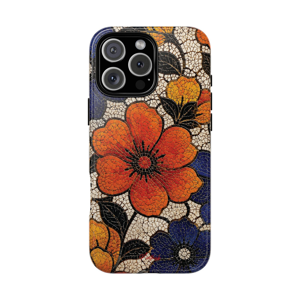 Floral Mosaic Tough Case