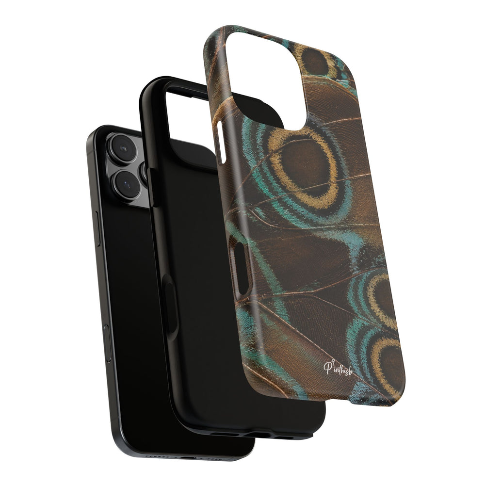 Peacock Feather Pattern Tough Case