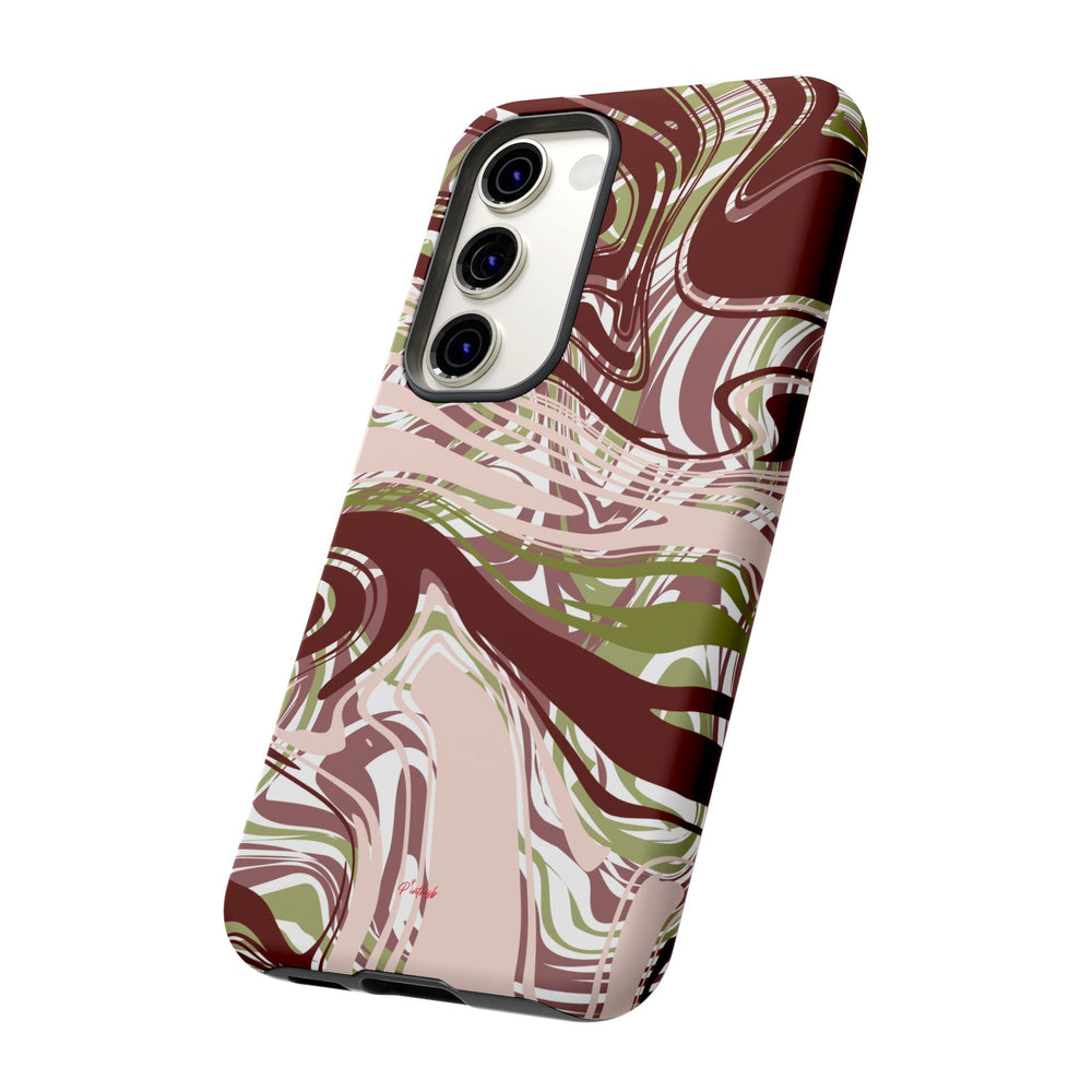 Abstract Marbled Tough Phone Case