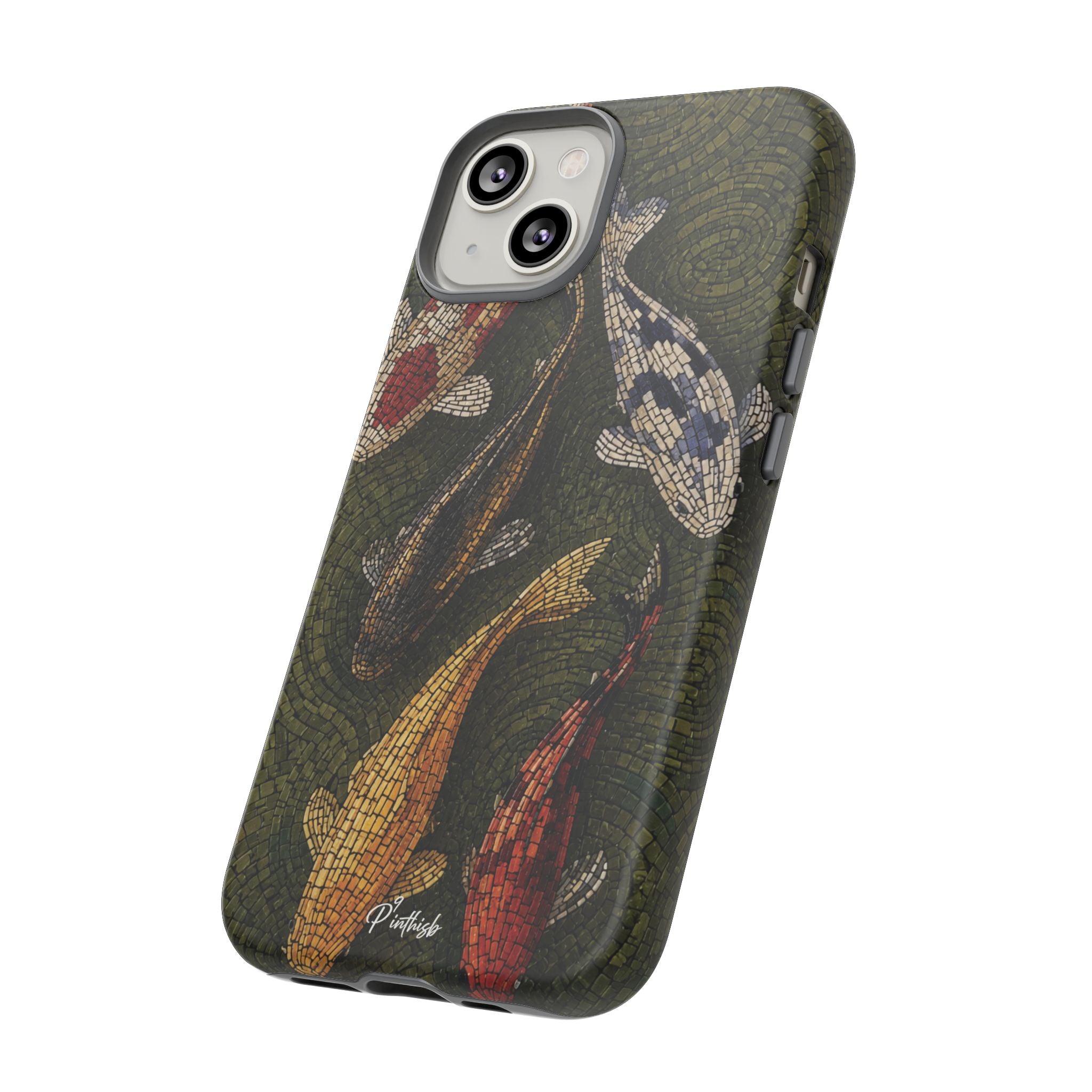 Fish Pond Tough Phone Case