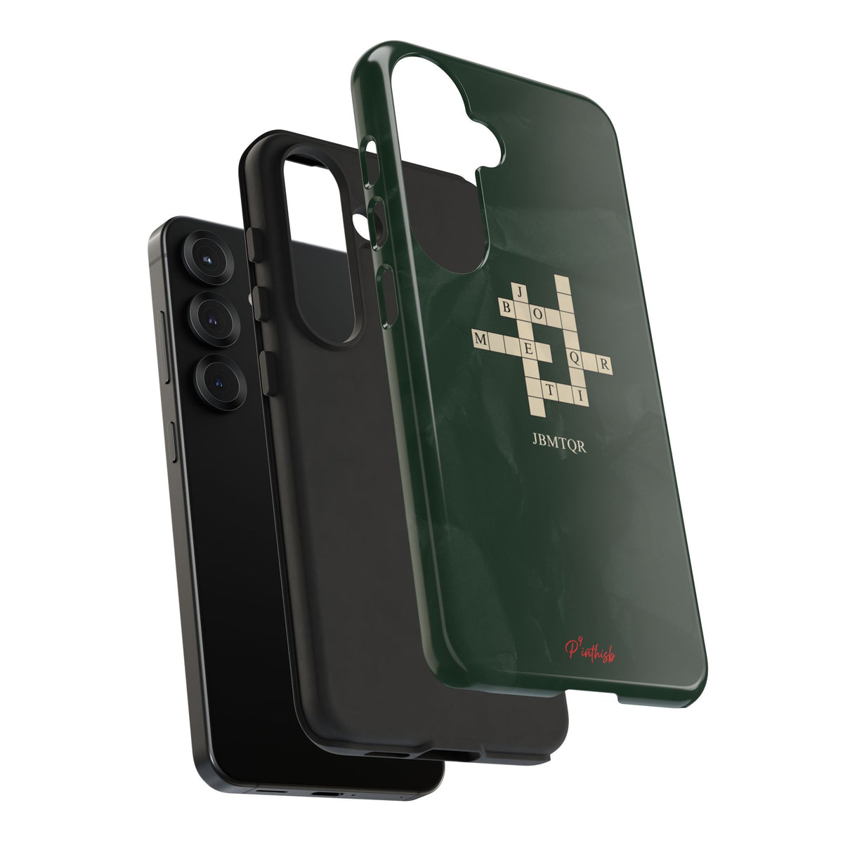 "JBMTQR crossword" Tough Phone Case