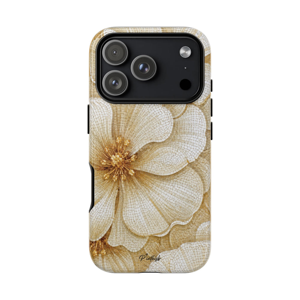 Floral Gold Bloom Tough Case