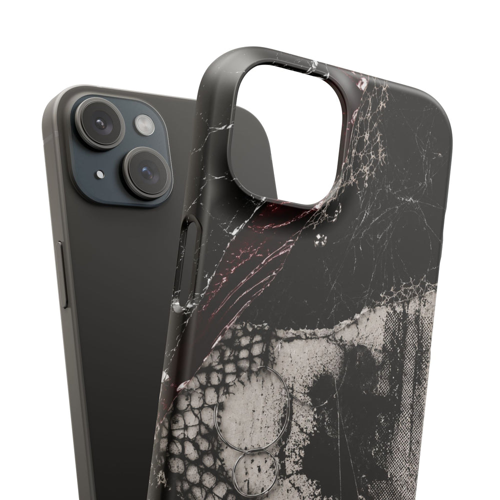 Midnight Static Snap Phone Case