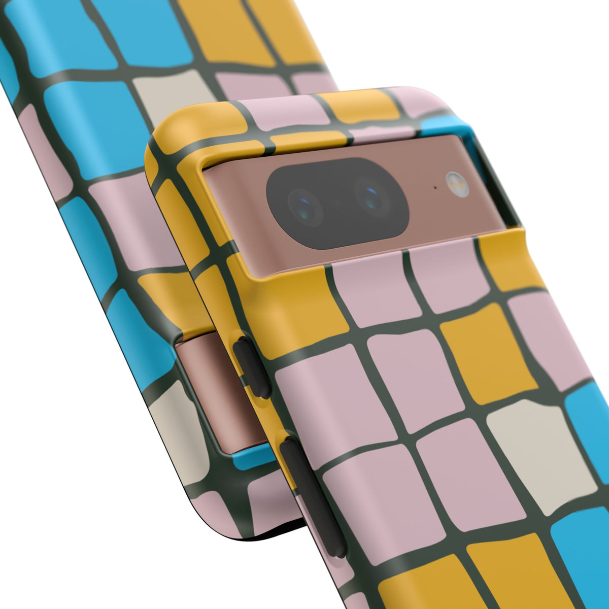 Color Grid Tough Phone Case