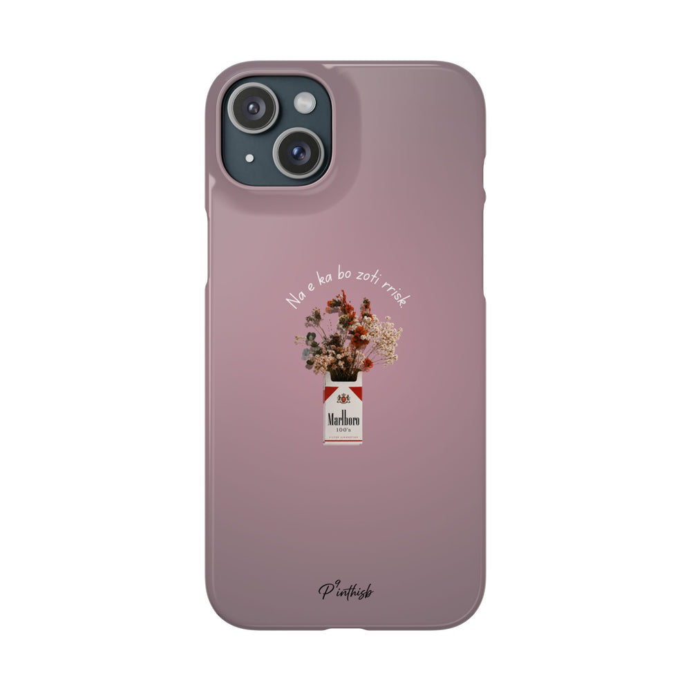 "Na e ka bo zoti rrisk." Snap Phone Case