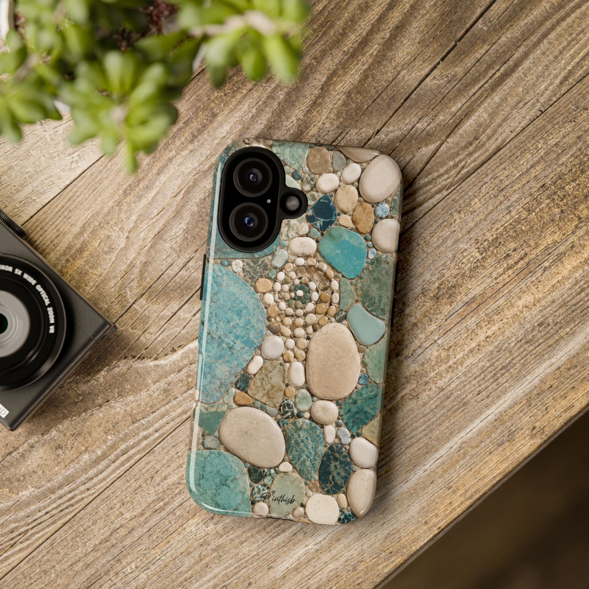 Sea Glass Mosaic Tough Case