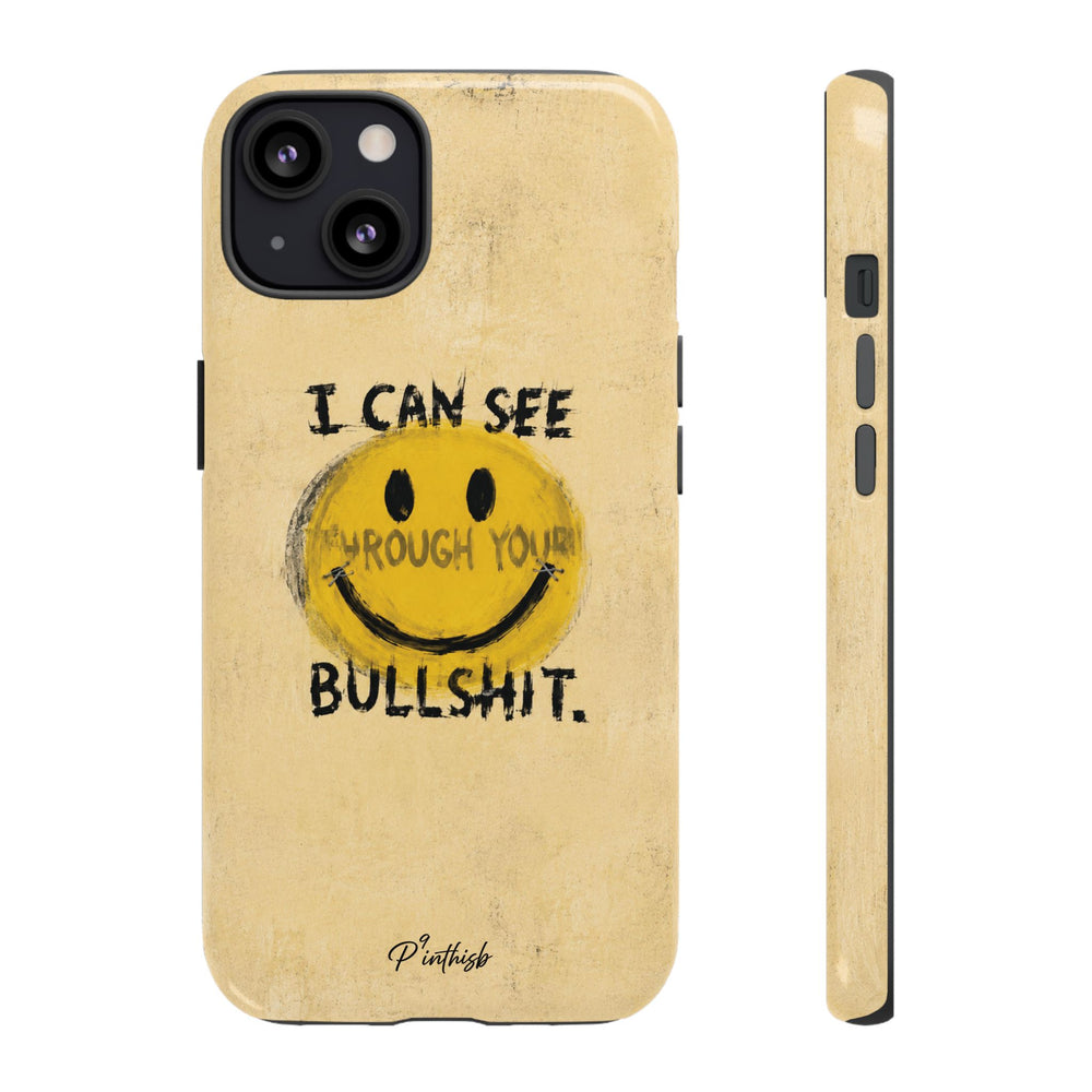 Smiley Anti-BS Tough Case