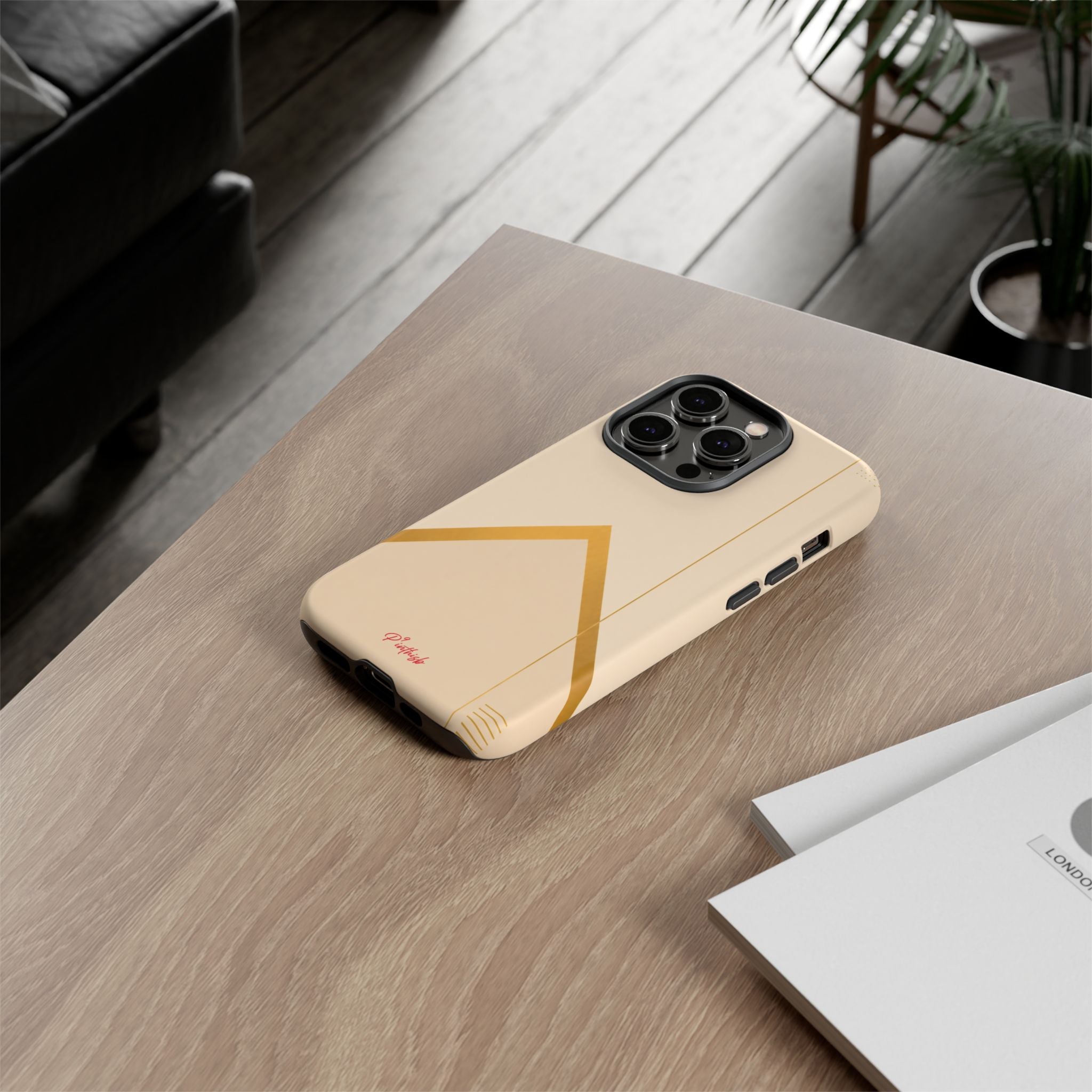 Gold Malboro Inspired Tough Phone Case