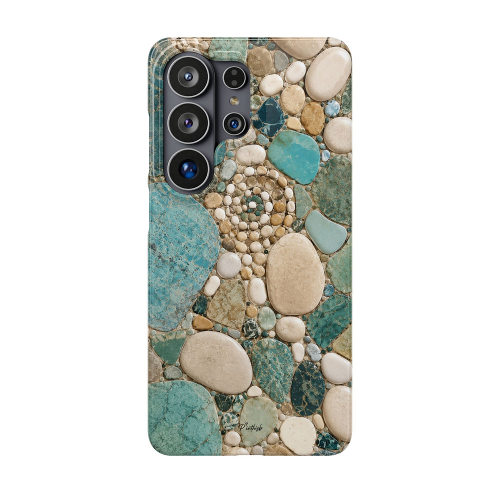 Sea Glass Mosaic Snap Case
