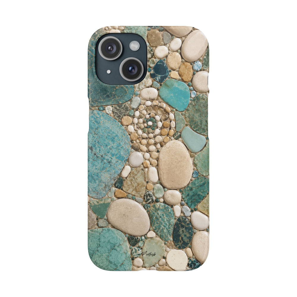 Sea Glass Mosaic Snap Case