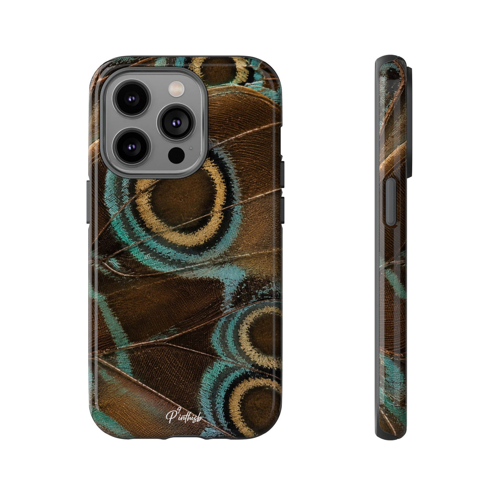 Peacock Feather Pattern Tough Case