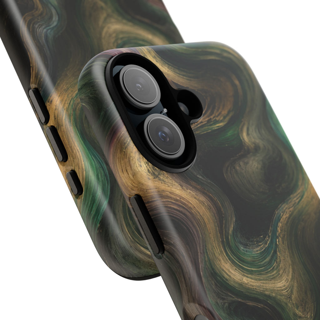 Marbled Forest Tough Phone Case