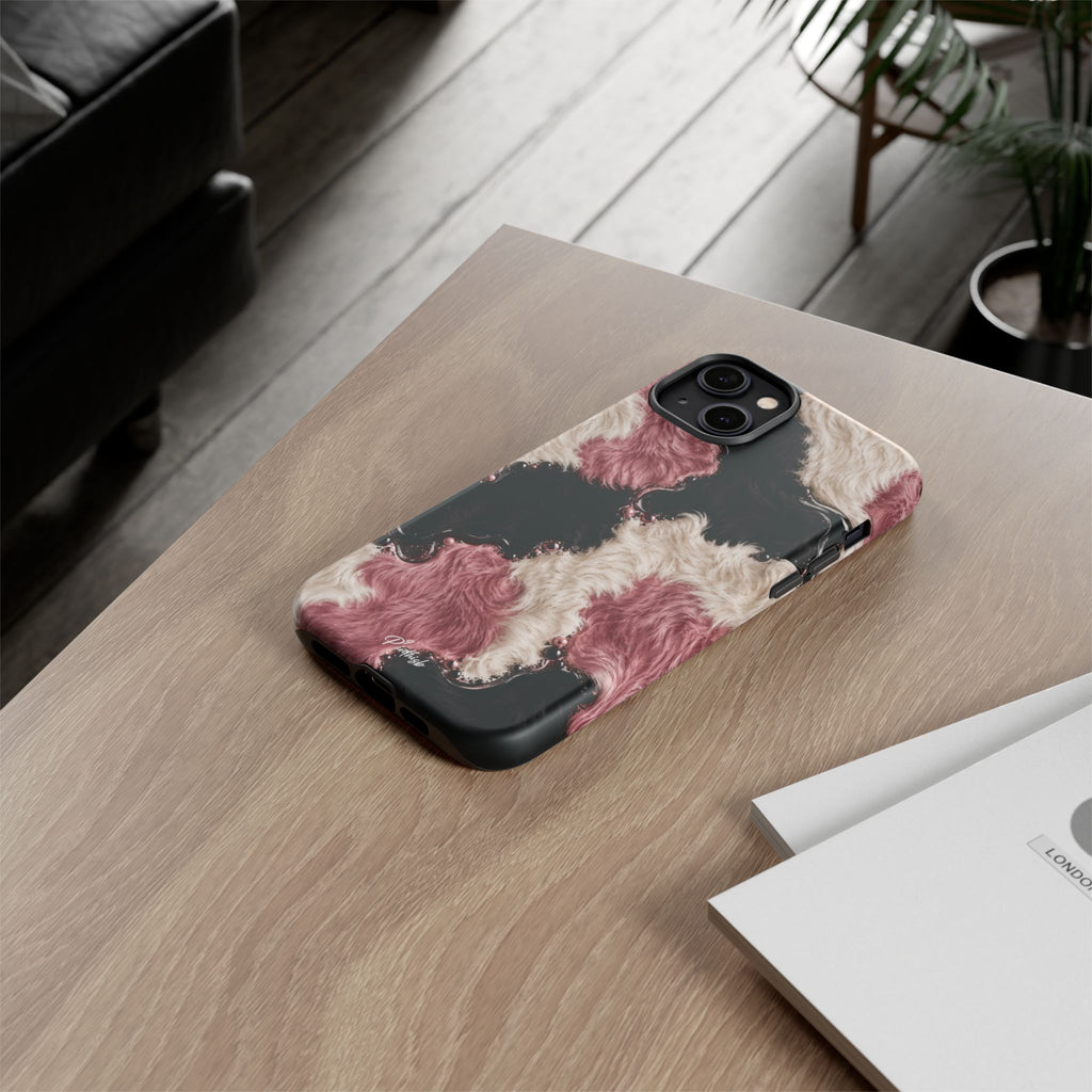 Cow Print Swirl Tough Case