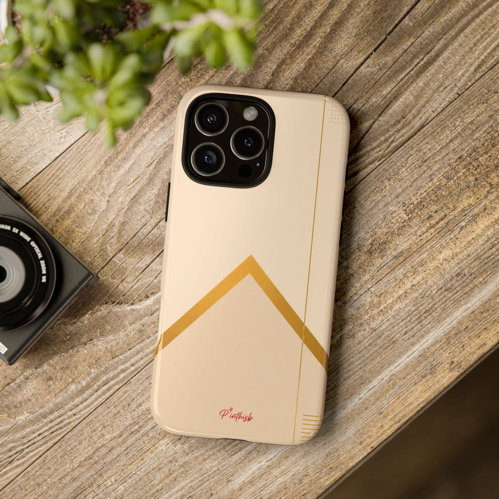 Gold Malboro Inspired Tough Phone Case