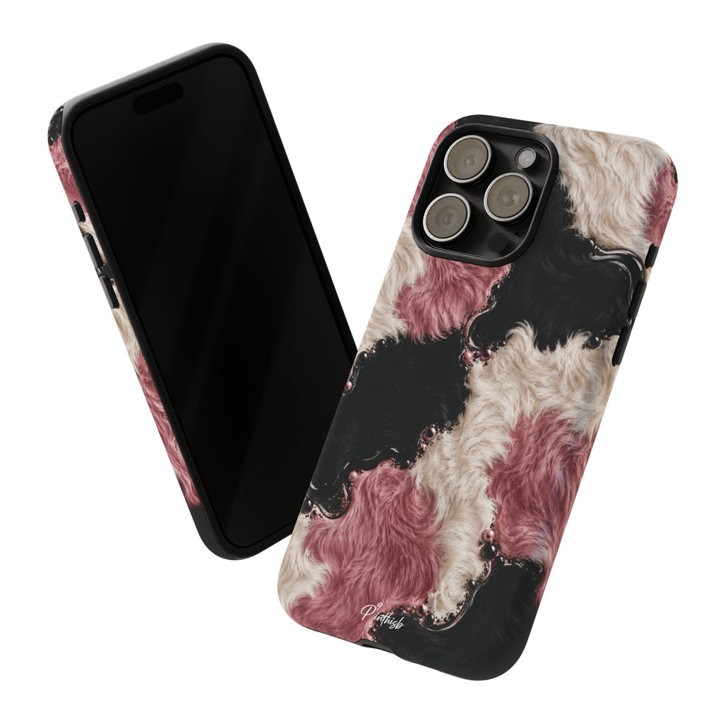 Cow Print Swirl Tough Case