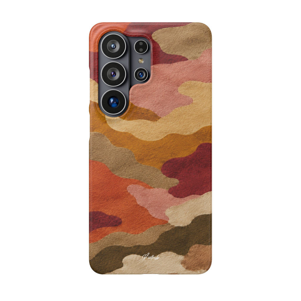 Watercolour Camo Snap Case
