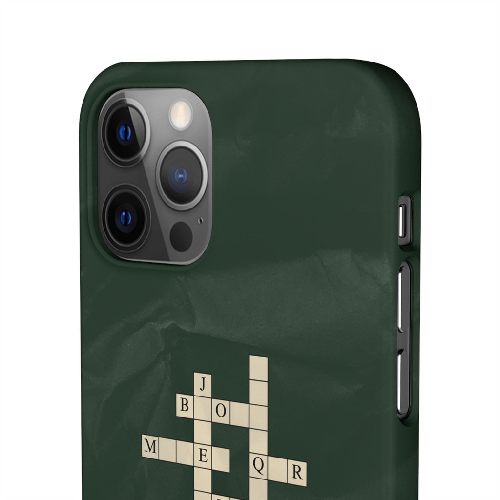 "JBMTQR crossword" Snap Phone Case