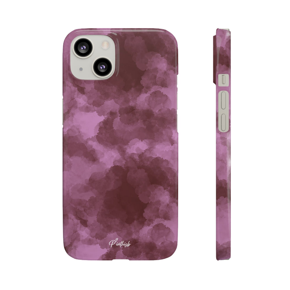 Purple Rain Snap Phone Case