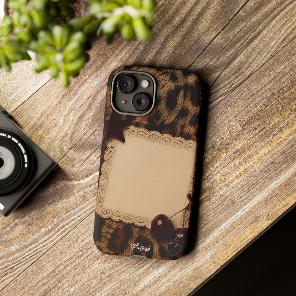 Personalized Leopard Lace Phone Case