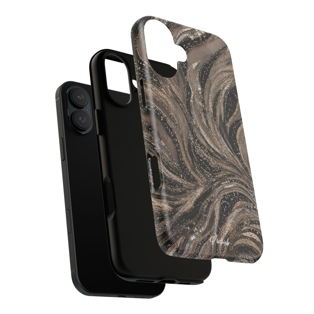 Neutral Swirl Protective Tough Case