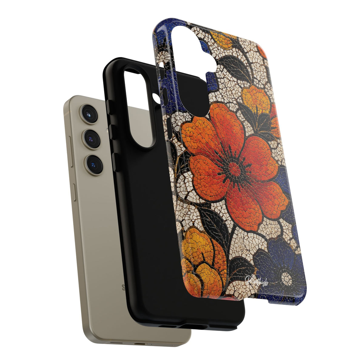 Floral Mosaic Tough Case
