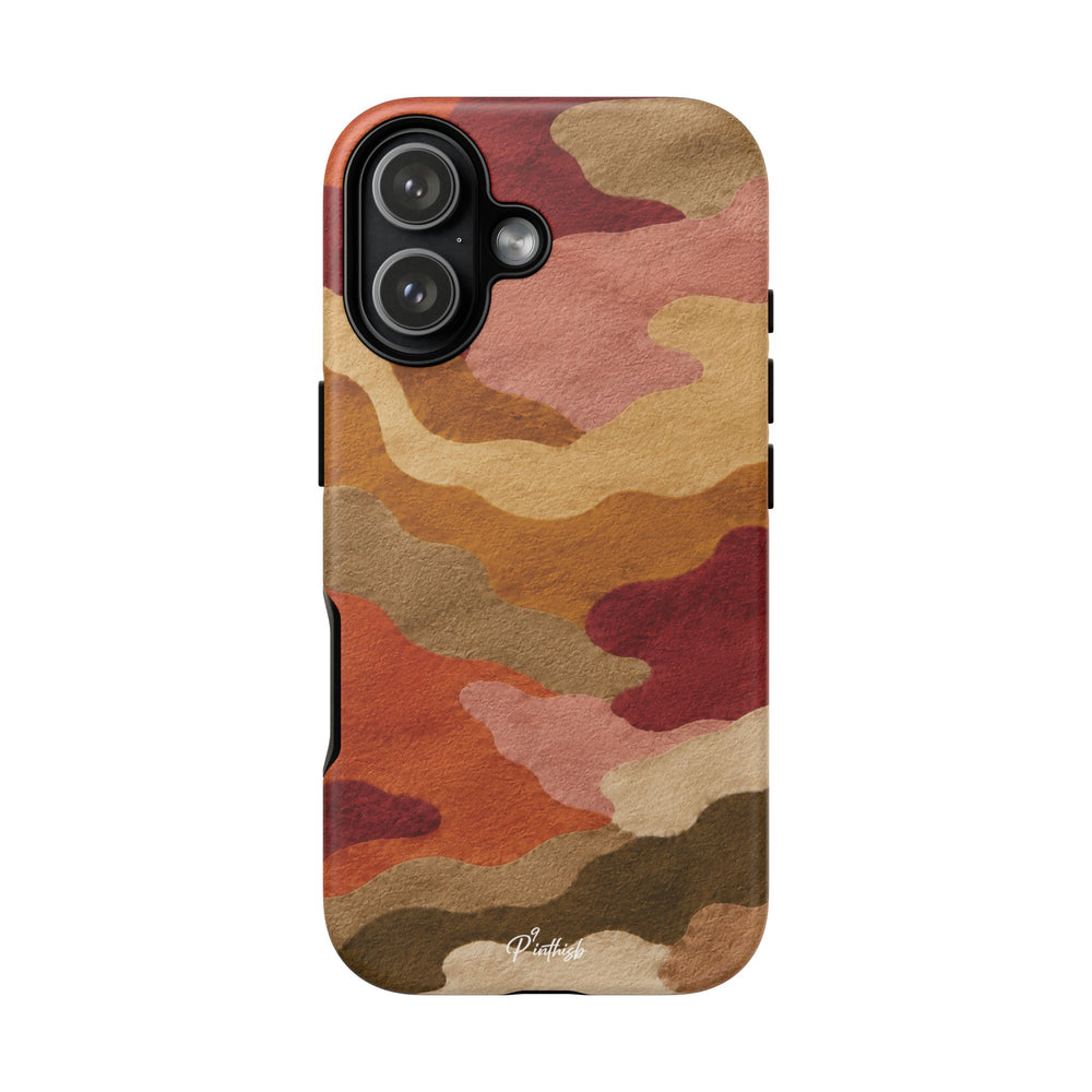 Watercolour Camo Tough Case