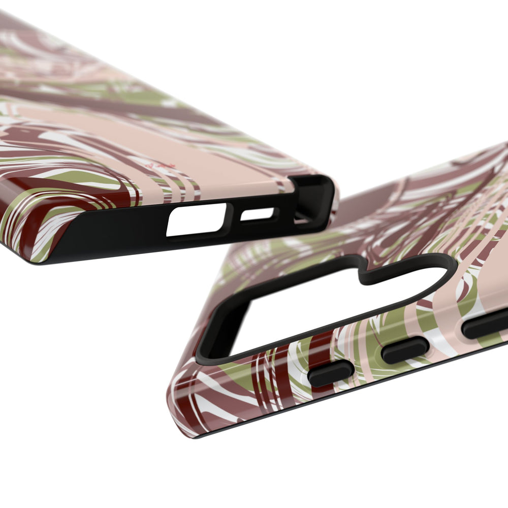 Abstract Marbled Tough Phone Case