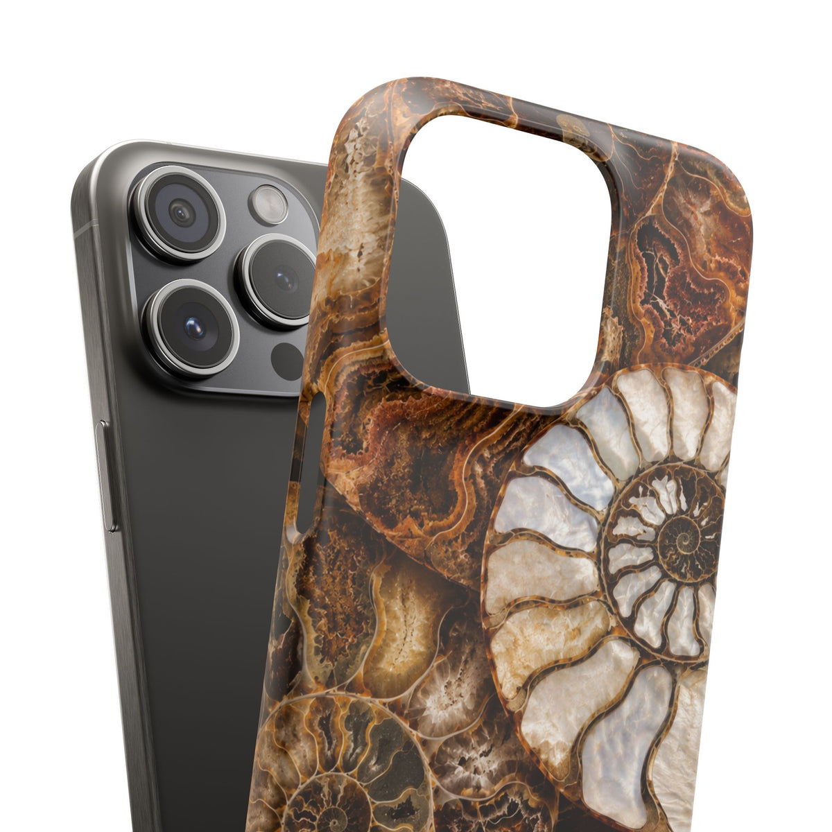 Nautilus Fossil Snap Case