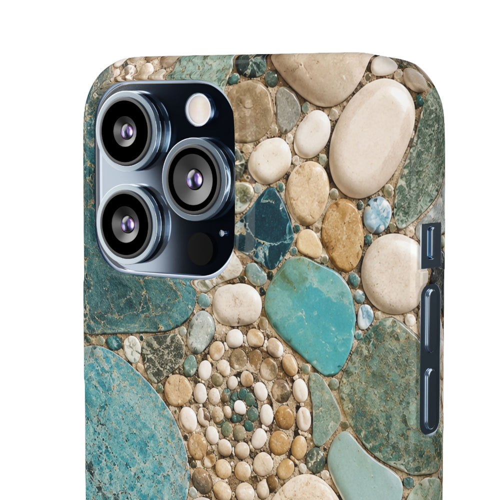 Sea Glass Mosaic Snap Case