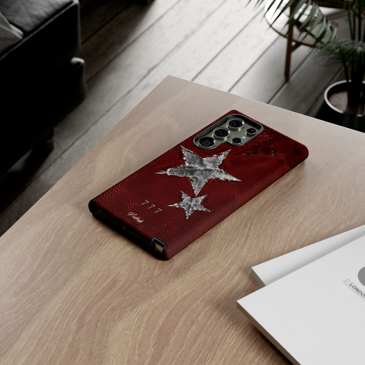 777 Metallic Stars Phone Case