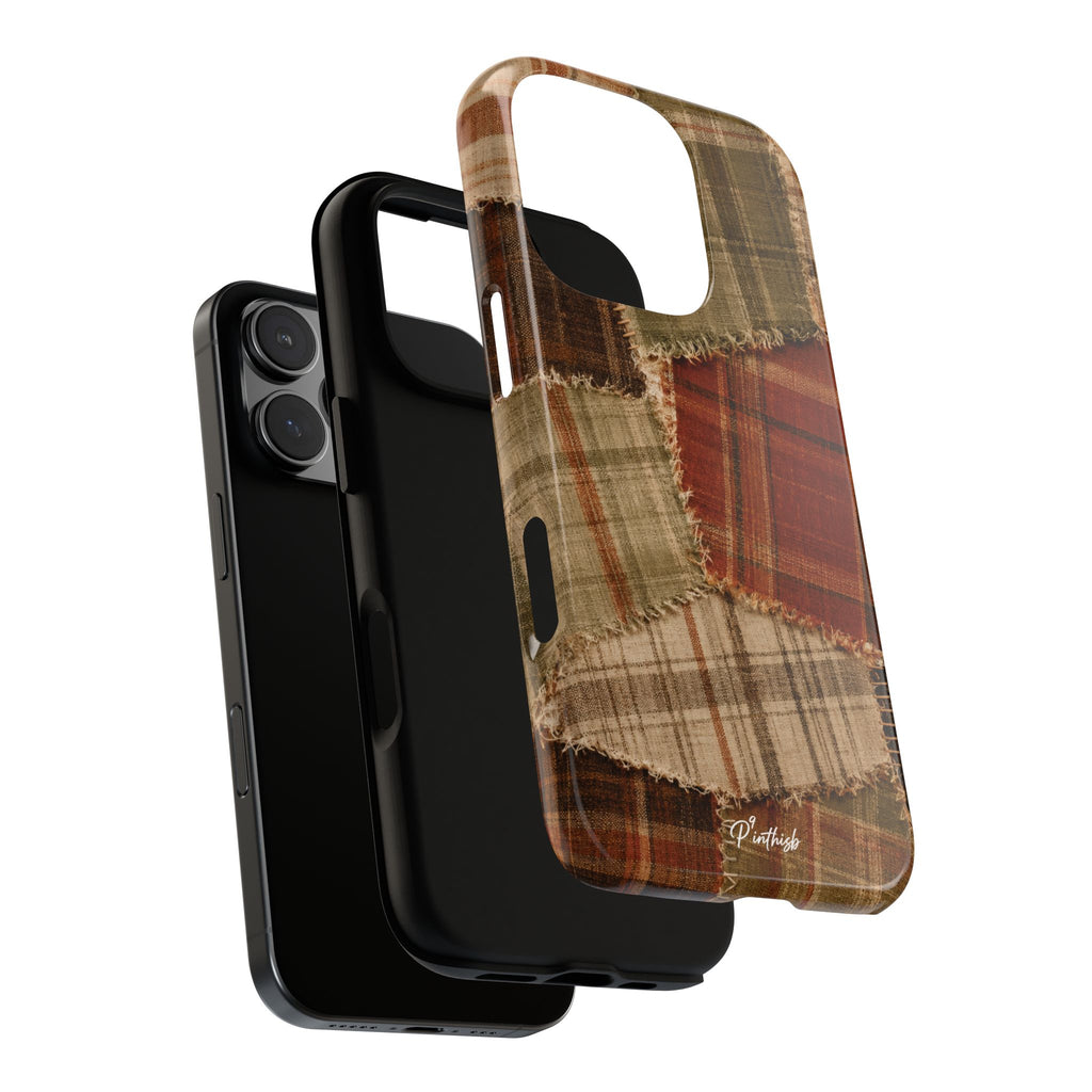 Rustic Fall Patchwork Tough Case