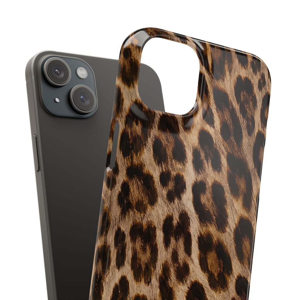 Leopard Print Snap Phone Case