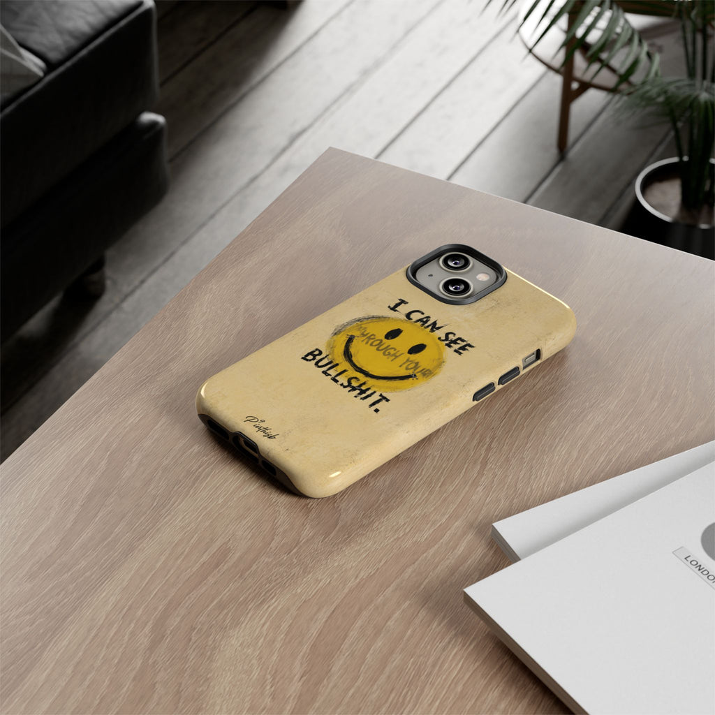 Smiley Anti-BS Tough Case