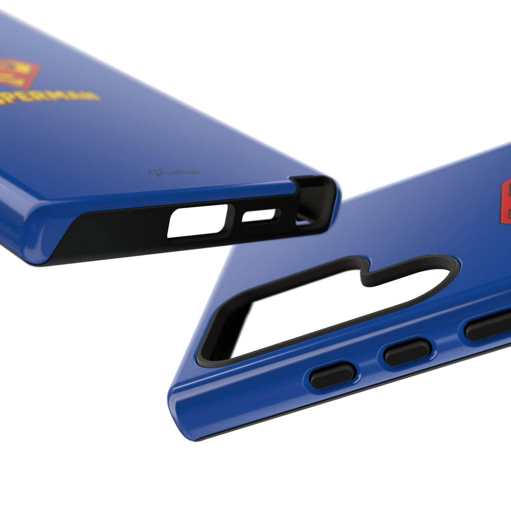 "SPERMAN" Parody Logo Tough Phone Case
