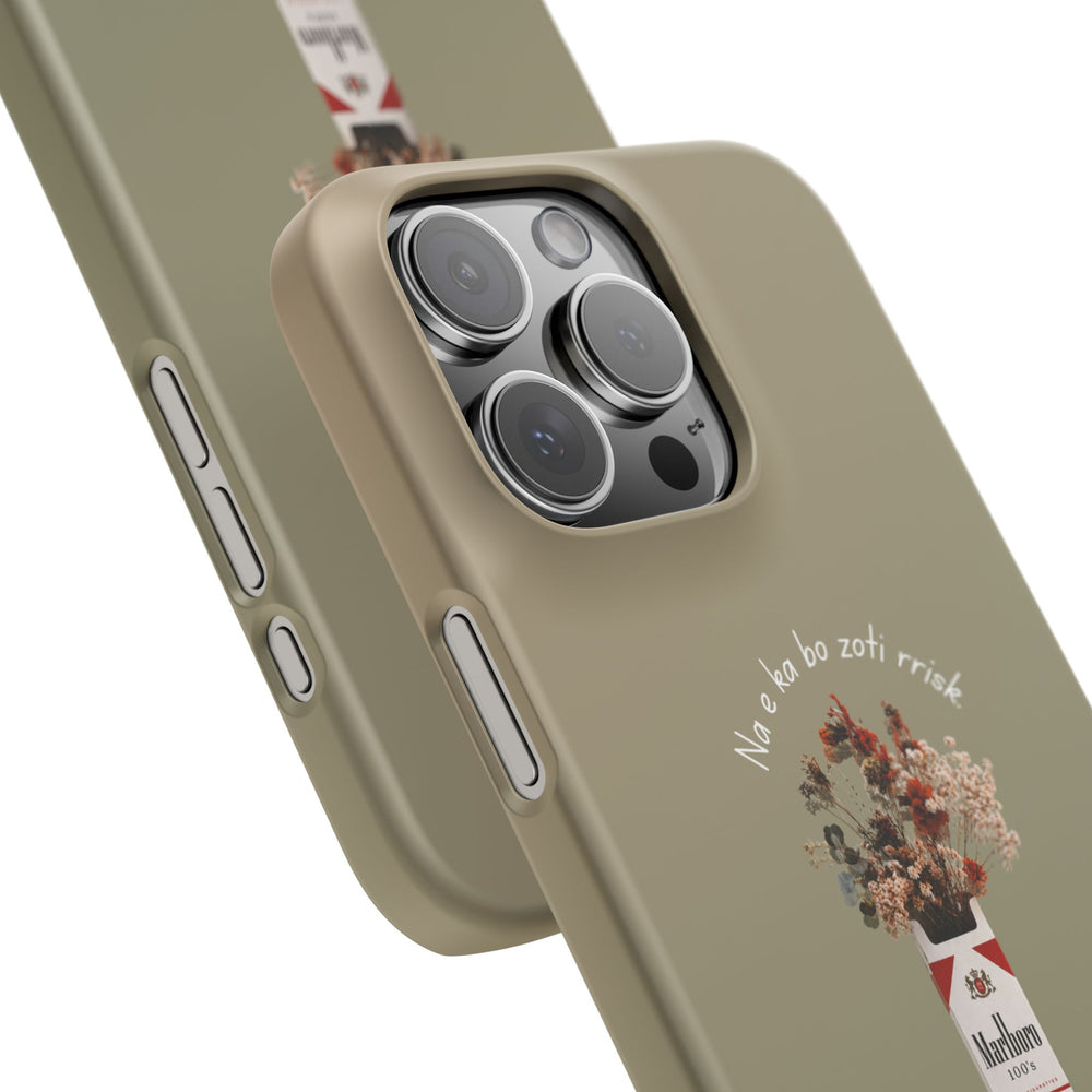 "Na e ka bo zoti rrisk." Snap Phone Case