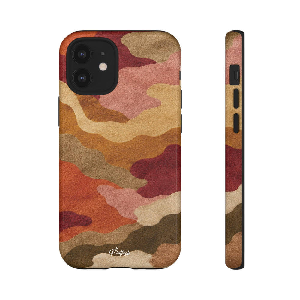 Watercolour Camo Tough Case