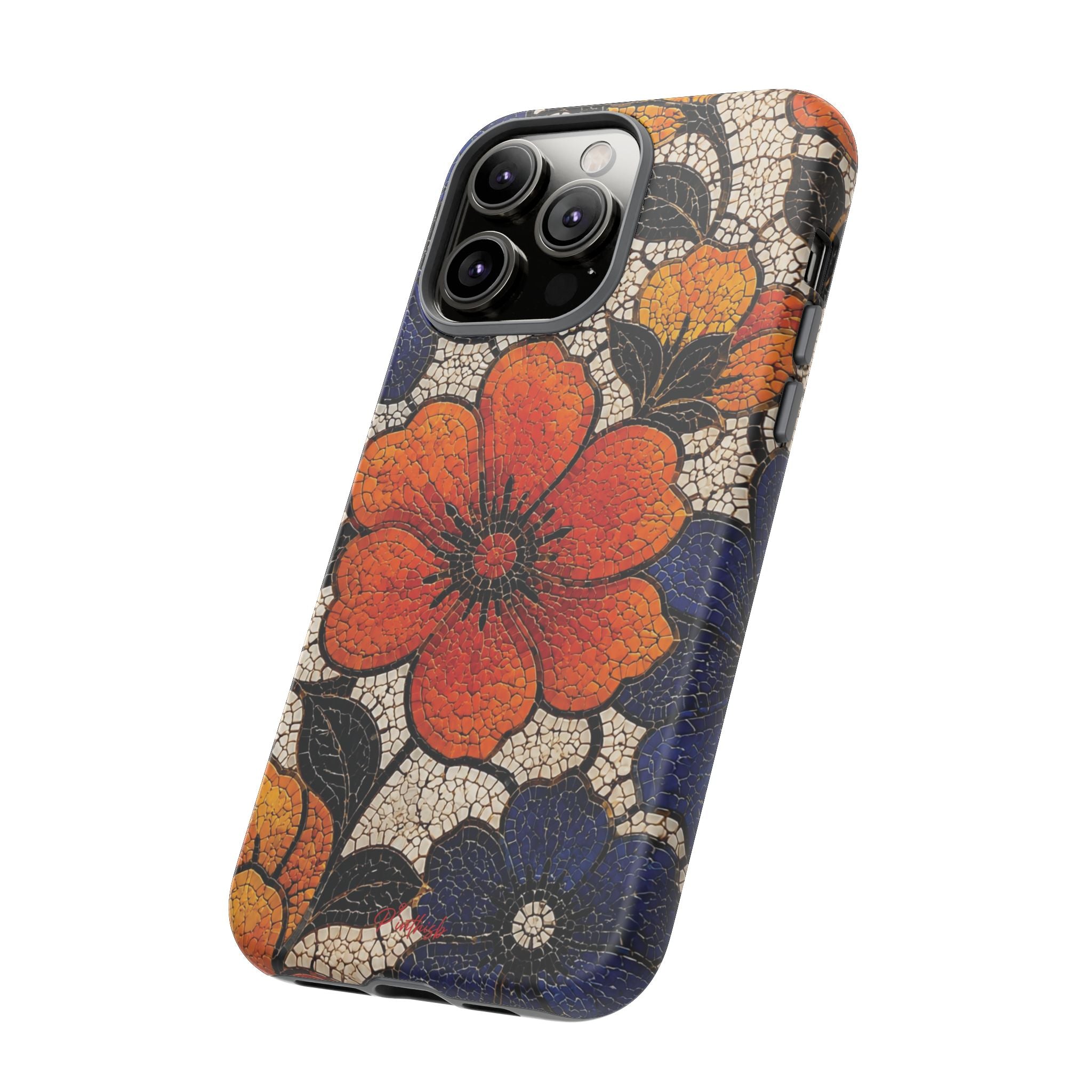 Floral Mosaic Tough Case