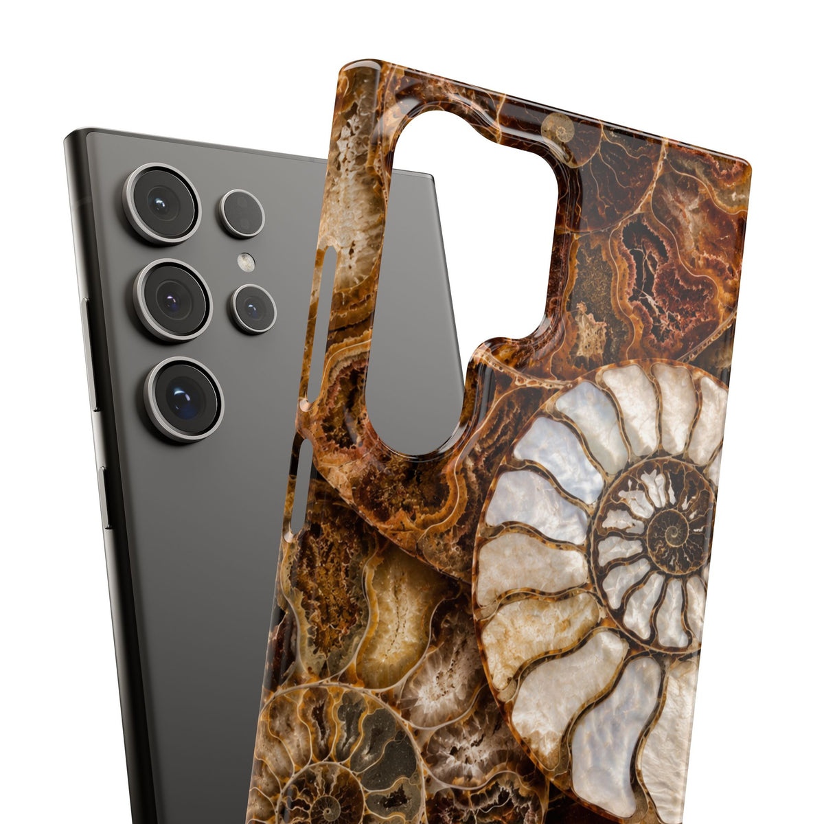 Nautilus Fossil Snap Case