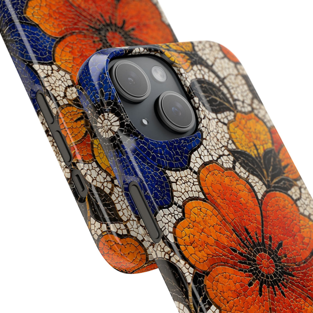 Floral Mosaic Snap Case