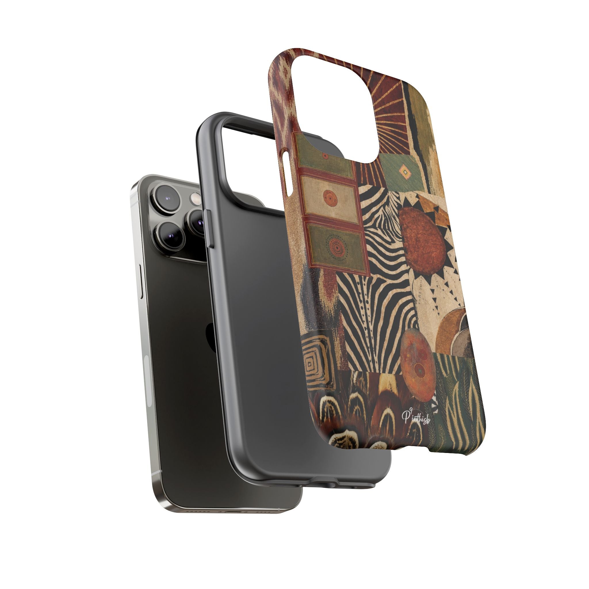 Abstract Boho Collage Tough Case