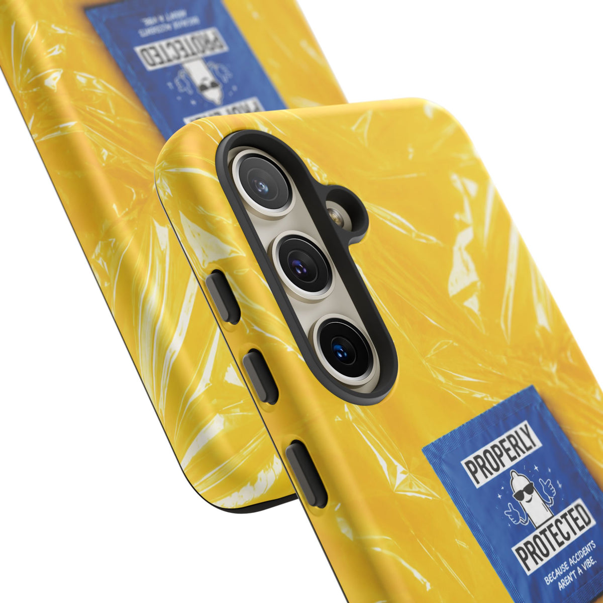 "Properly Protected" Graphic Phone Case