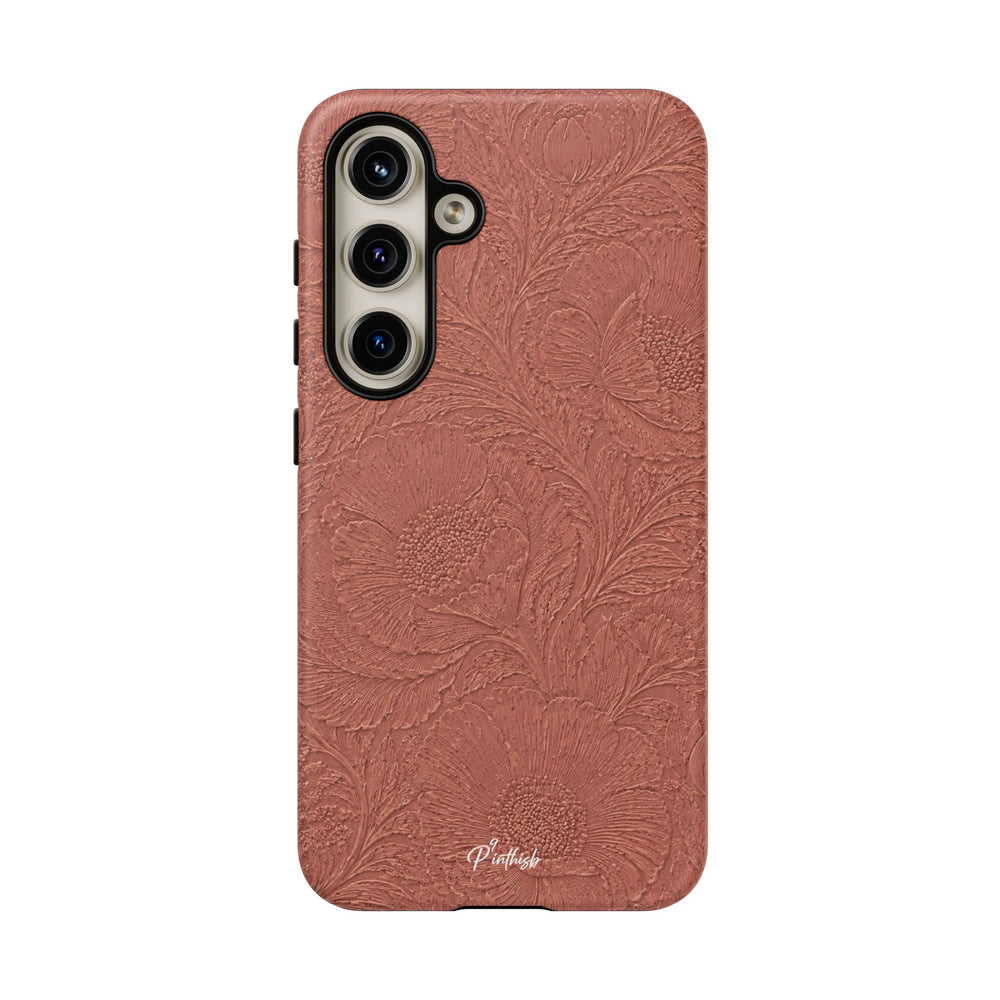 Embossed Floral Tough Case