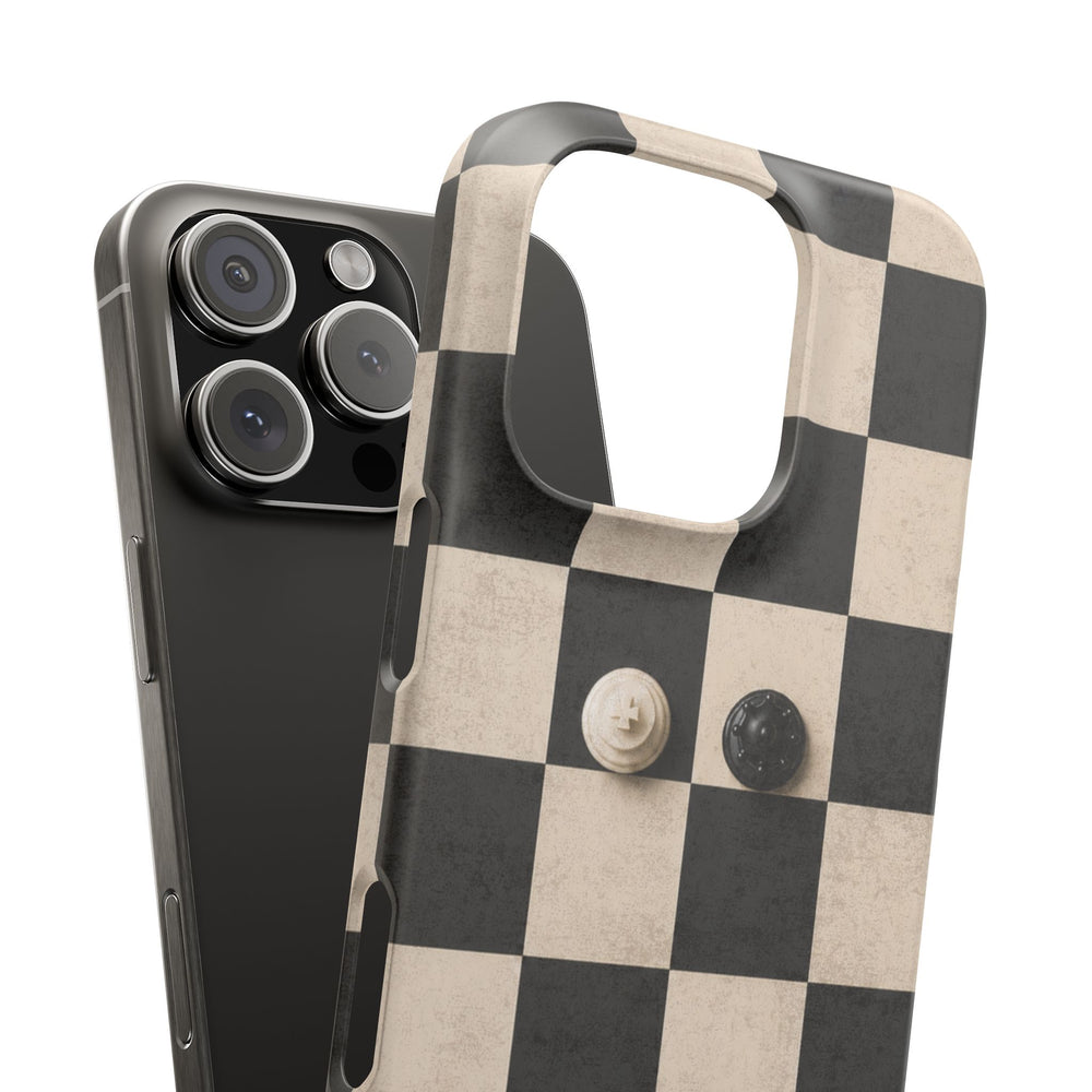 Chess King & Queen Snap Phone Case