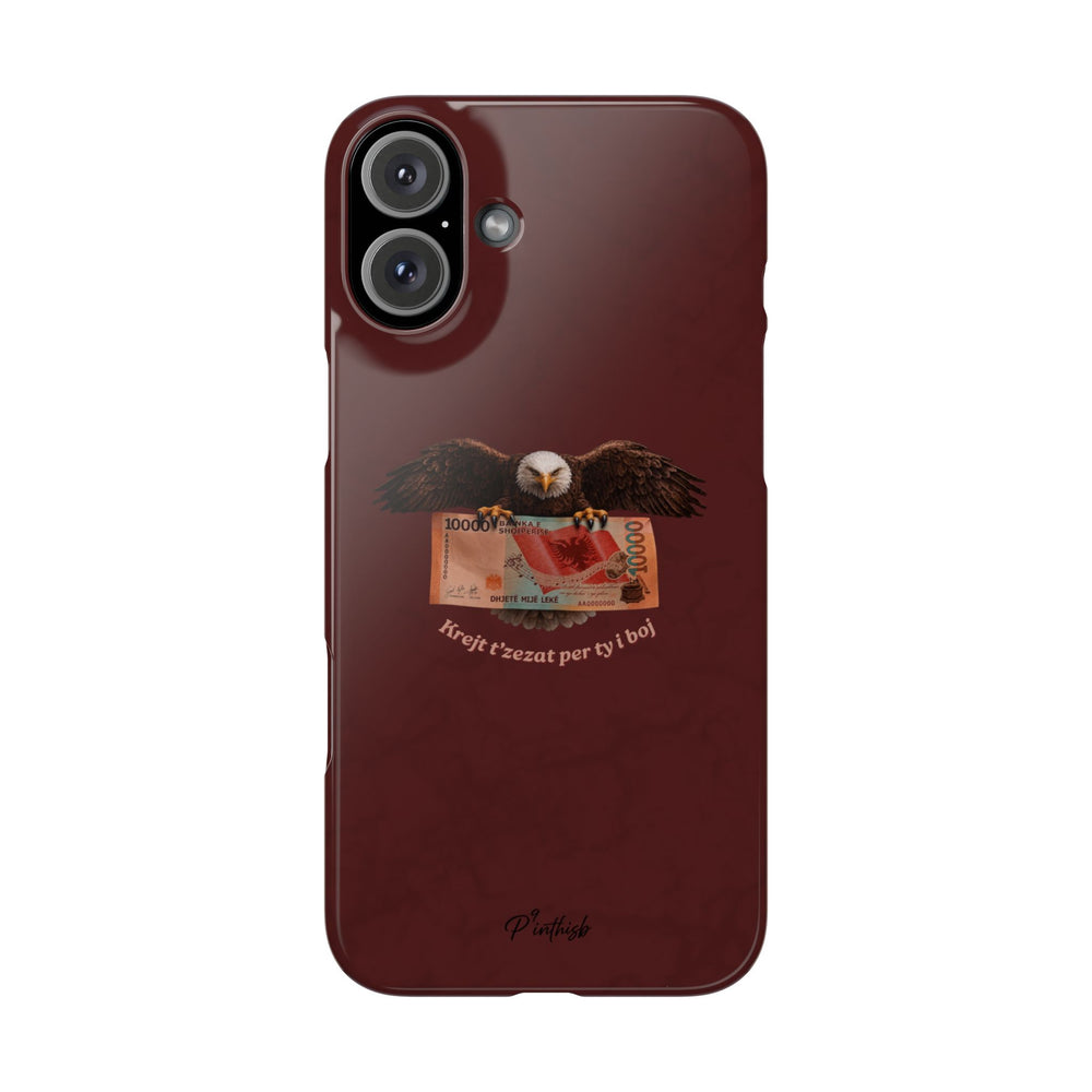 "Krejt t'zezat per ty i boj" Snap Case
