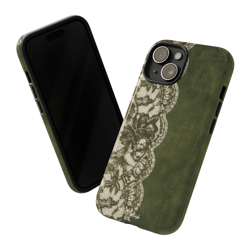Olive Lace Tough Case