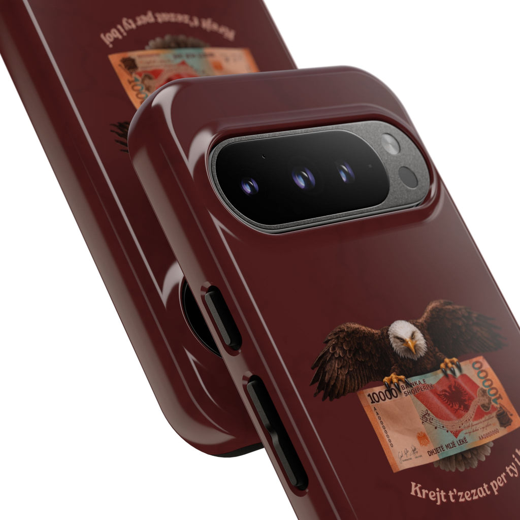 "Krejt t'zezat për ty i boj" Albanian Tough Phone Case