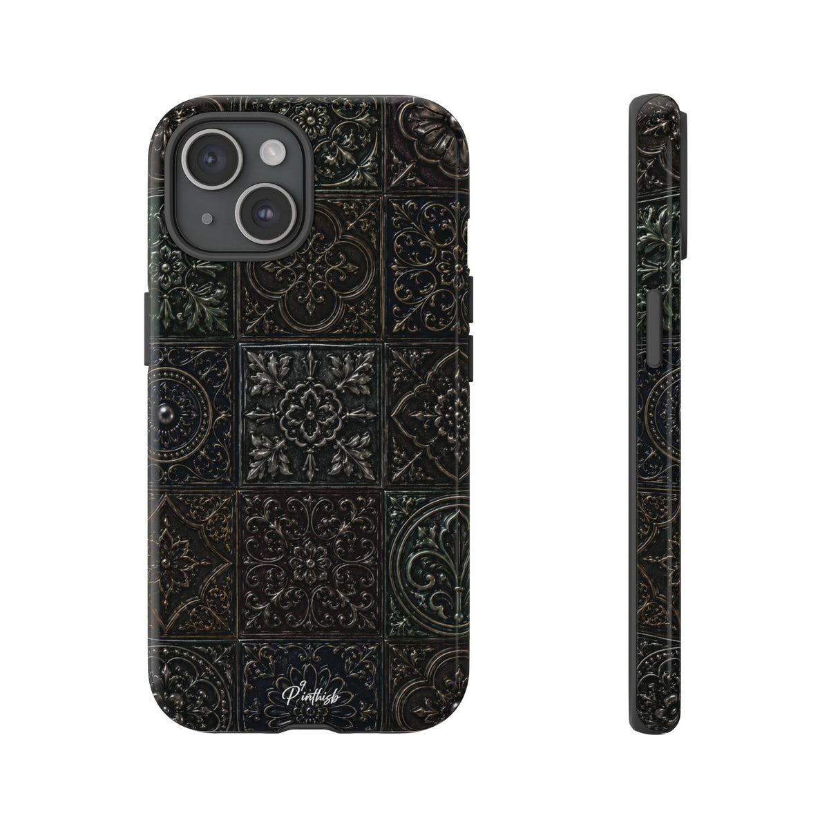 Mosaic Pattern Tough Phone Case
