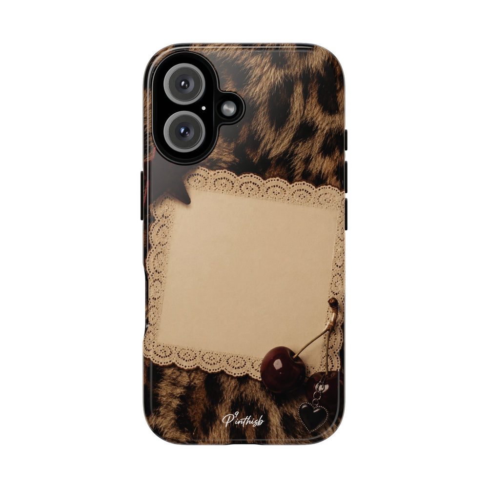 Personalized Leopard Lace Phone Case