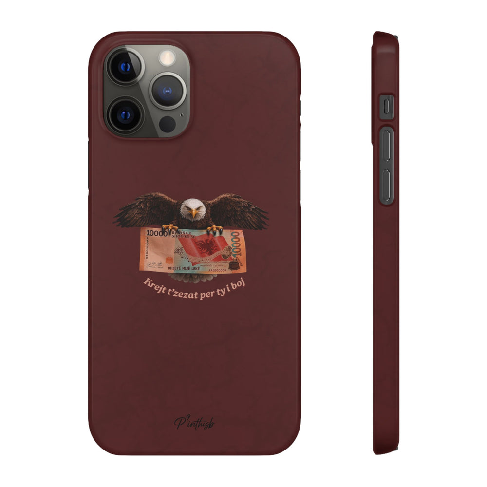 "Krejt t'zezat per ty i boj" Snap Case